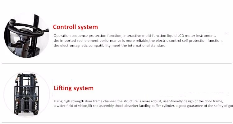 forklift mast ZSM450 Counterbalanced Forklift price 3.5t